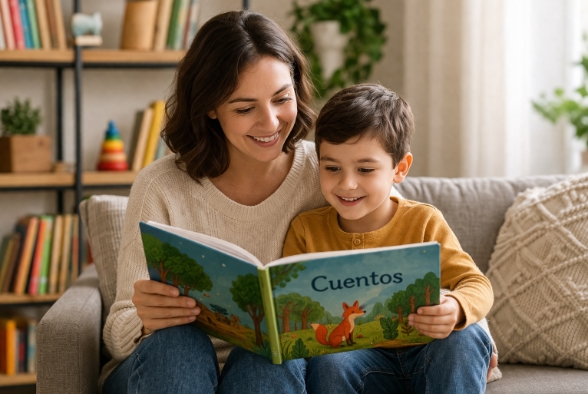 Importancia del cuento en el desarrollo del lenguaje infantil