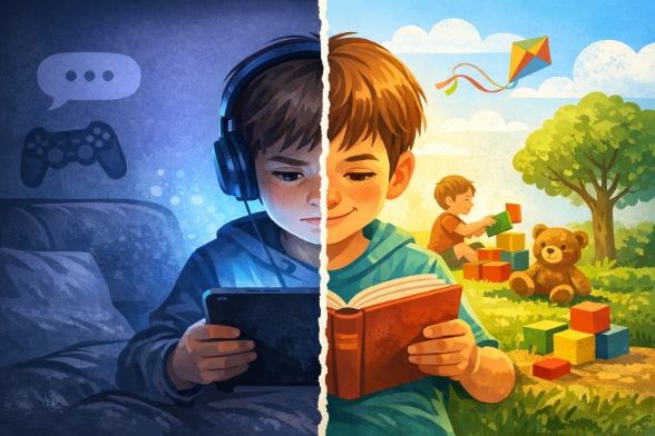 impacto de la tecnología en el lenguaje infantil en niños